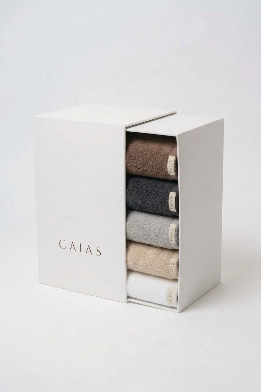 Plush Organic Cotton Bath Towel Bundle