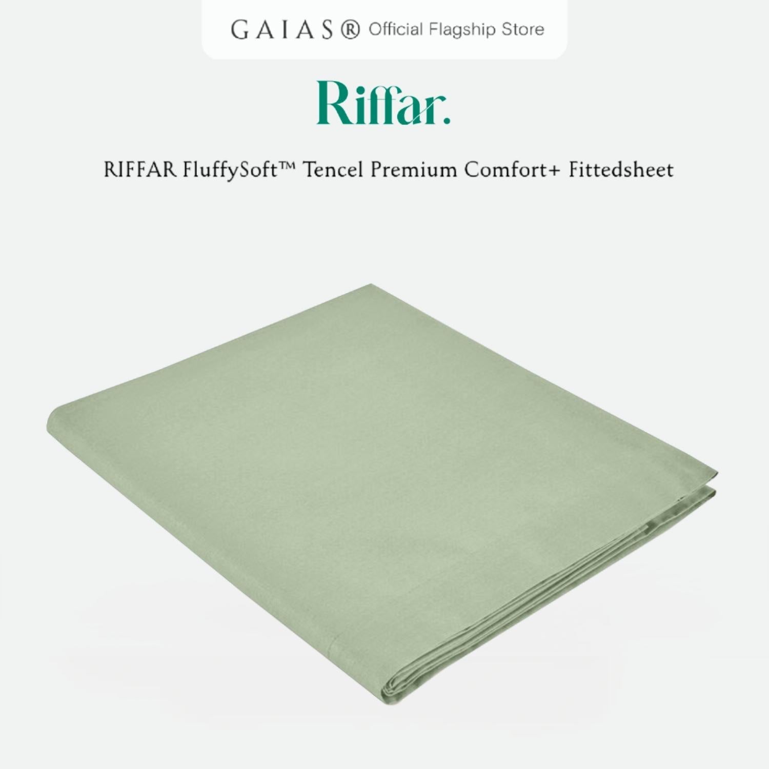 FINAL SALES | Riffar FluffySoft™ 100% Tencel Lyocell Fitted Sheet / Quilt Cover (Reject Stock)