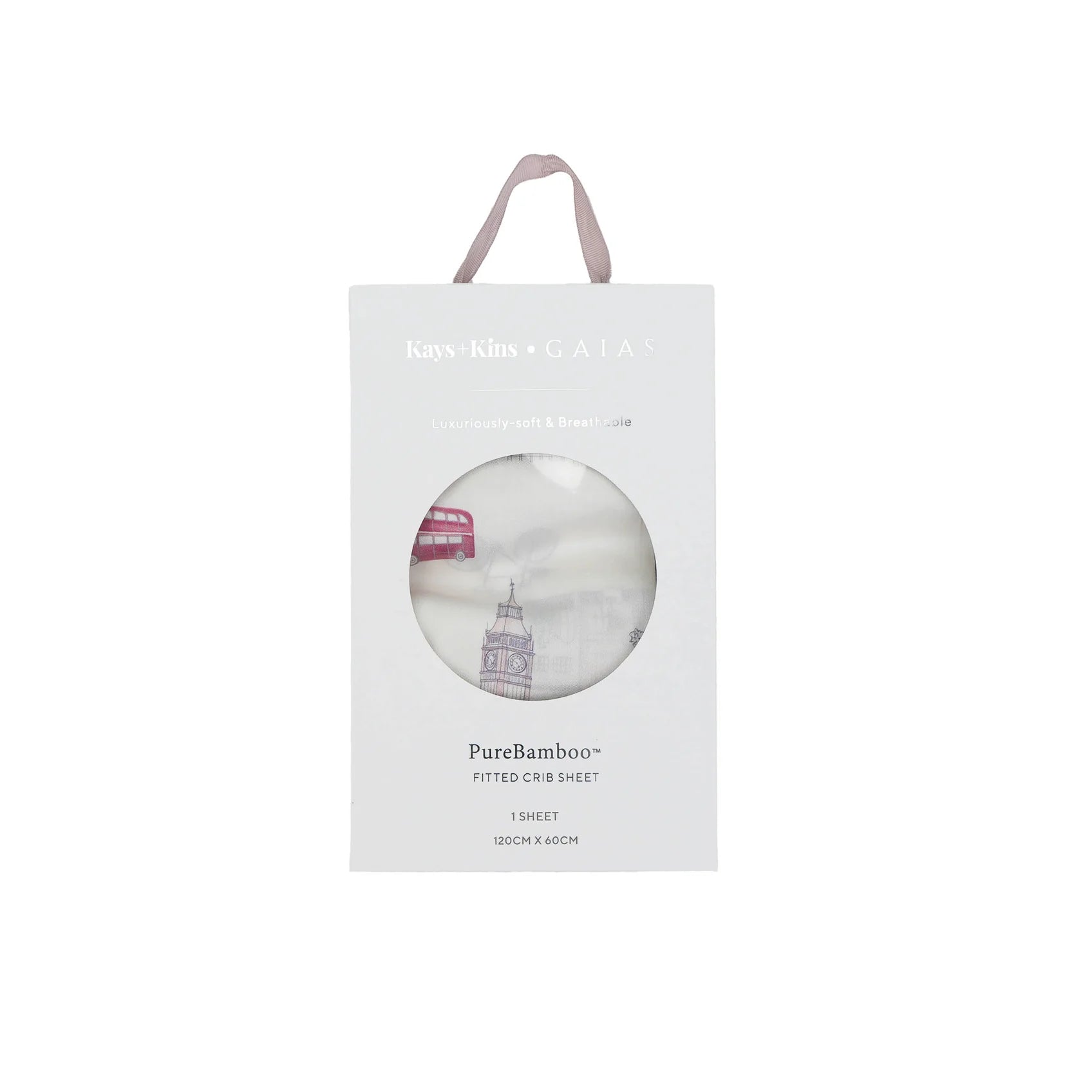 [Kays+Kins x GAIAS] Baby Cot Fitted Sheet