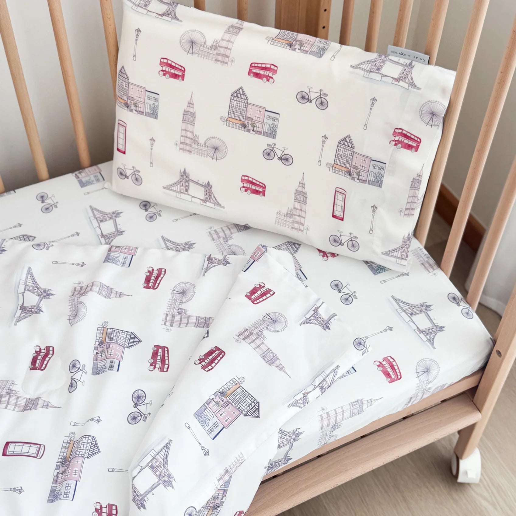 [Kays+Kins x GAIAS] PureBamboo™ Duvet + Fitted Crib Sheet Bundle Set