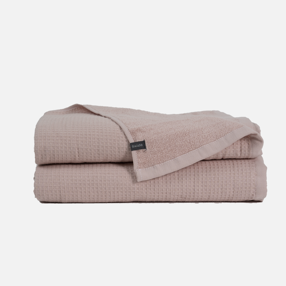 Waffle Terry Travel Towel | Quick-Dry Lightweight Bath Towel