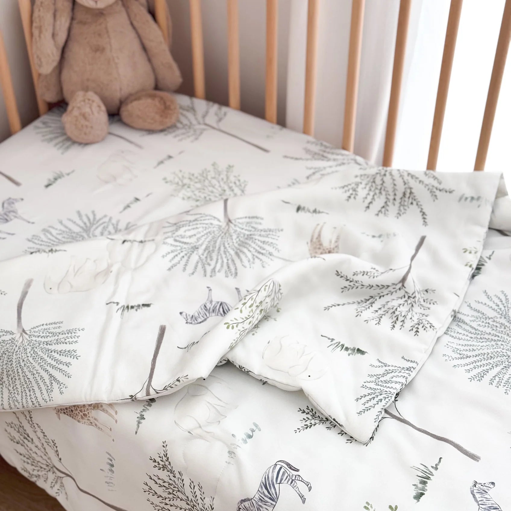 [Kays+Kins x GAIAS] PureBamboo™ Duvet + Fitted Crib Sheet Bundle Set