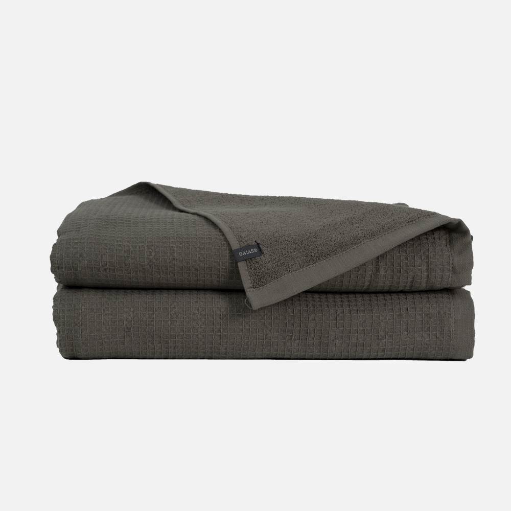 Waffle Terry Travel Towel | Quick-Dry Lightweight Bath Towel